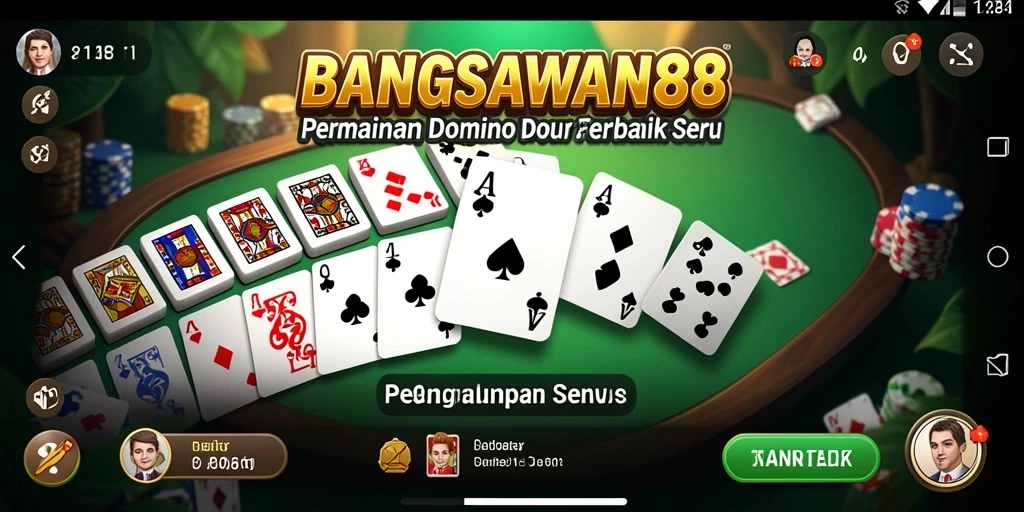 Tampilan gameplay seru di BANGSAWAN88 dengan interaksi pemain.