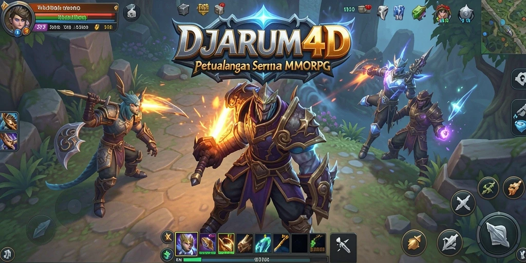 Tampilan gameplay DJARUM4D yang mendebarkan dan interaktif.