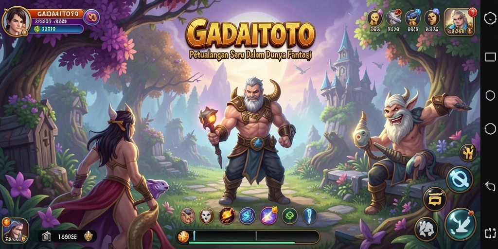 Tangkapan layar GADAITOTO menampilkan aksi petualangan yang mendebarkan.