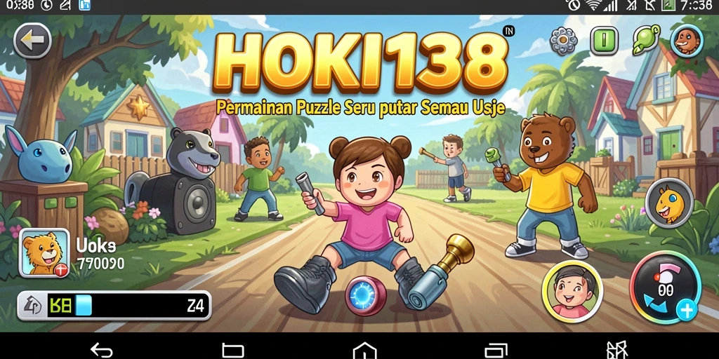 Screenshot HOKI138 menampilkan gameplay menantang dengan level-level kreatif.
