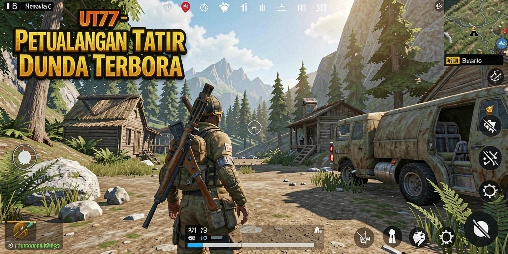 Tampilan gameplay menakjubkan dalam dunia Open World yang luas.