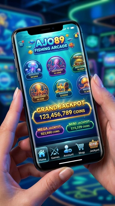 Fitur pencarian aplikasi di ajo89 yang mudah digunakan.